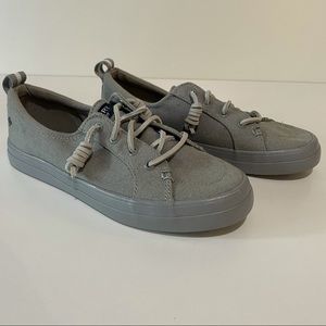 Sperry Top Slider Crest Vibe Grey Size 6